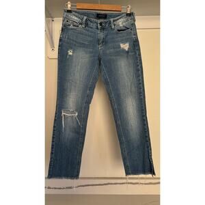 JustUSA Women's Ankle‎ Raw Hem Jeans Size 3
